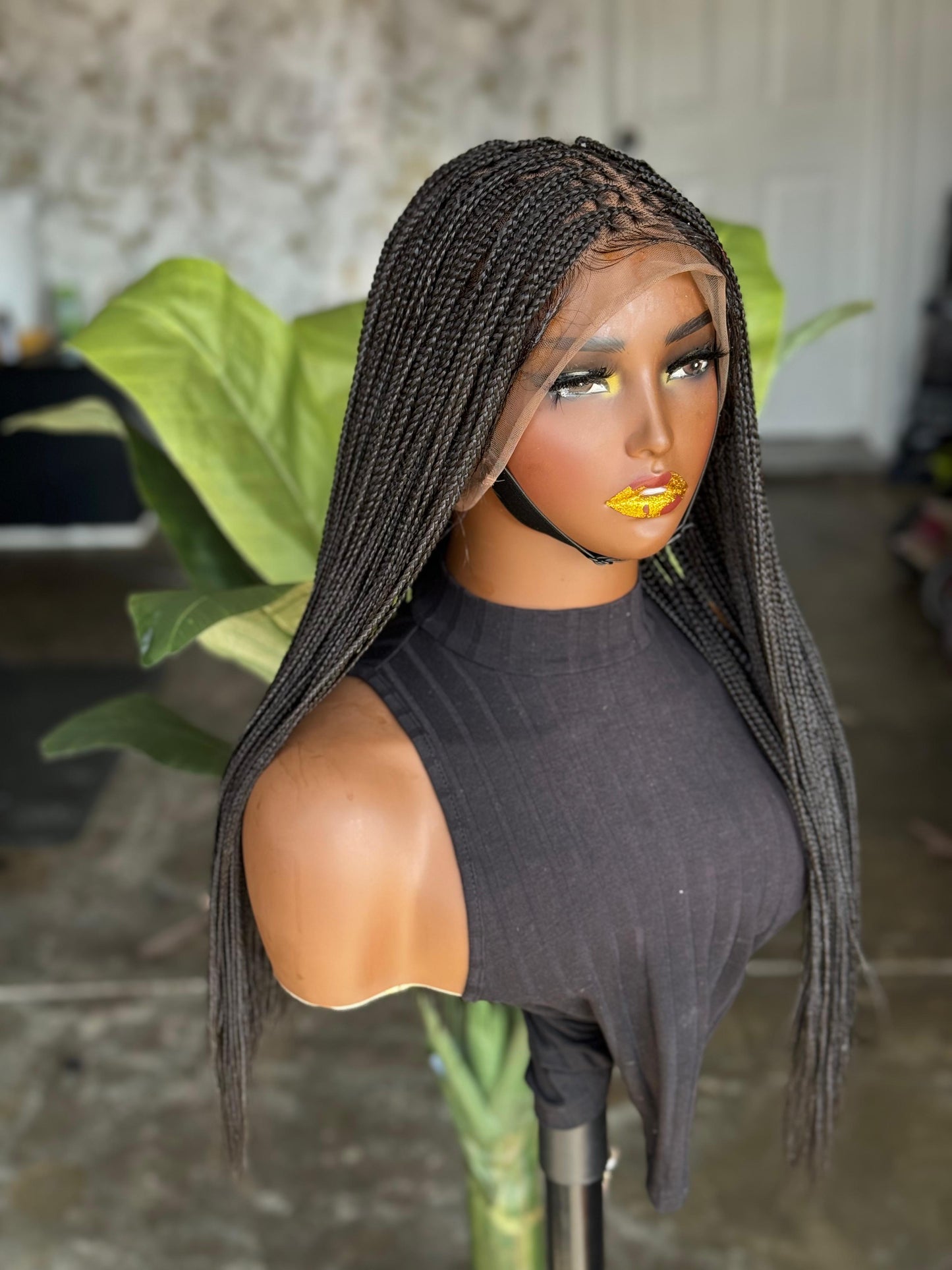 18 Inches Full Lace Knotless Braid Made to Order