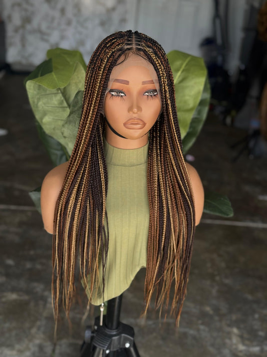 Alexa Unit with Cornrow Knotless Braid Pre Order