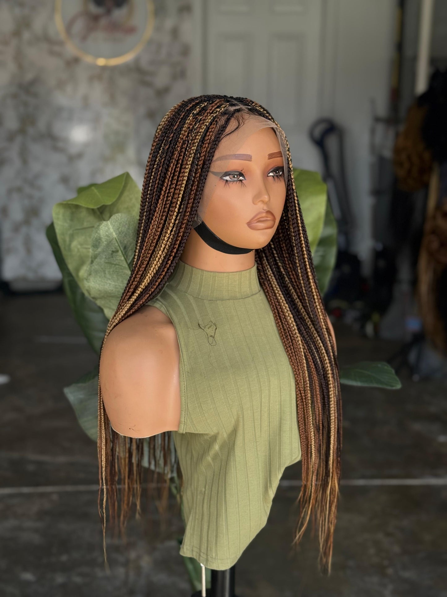 Alexa Unit with Cornrow Knotless Braid Pre Order