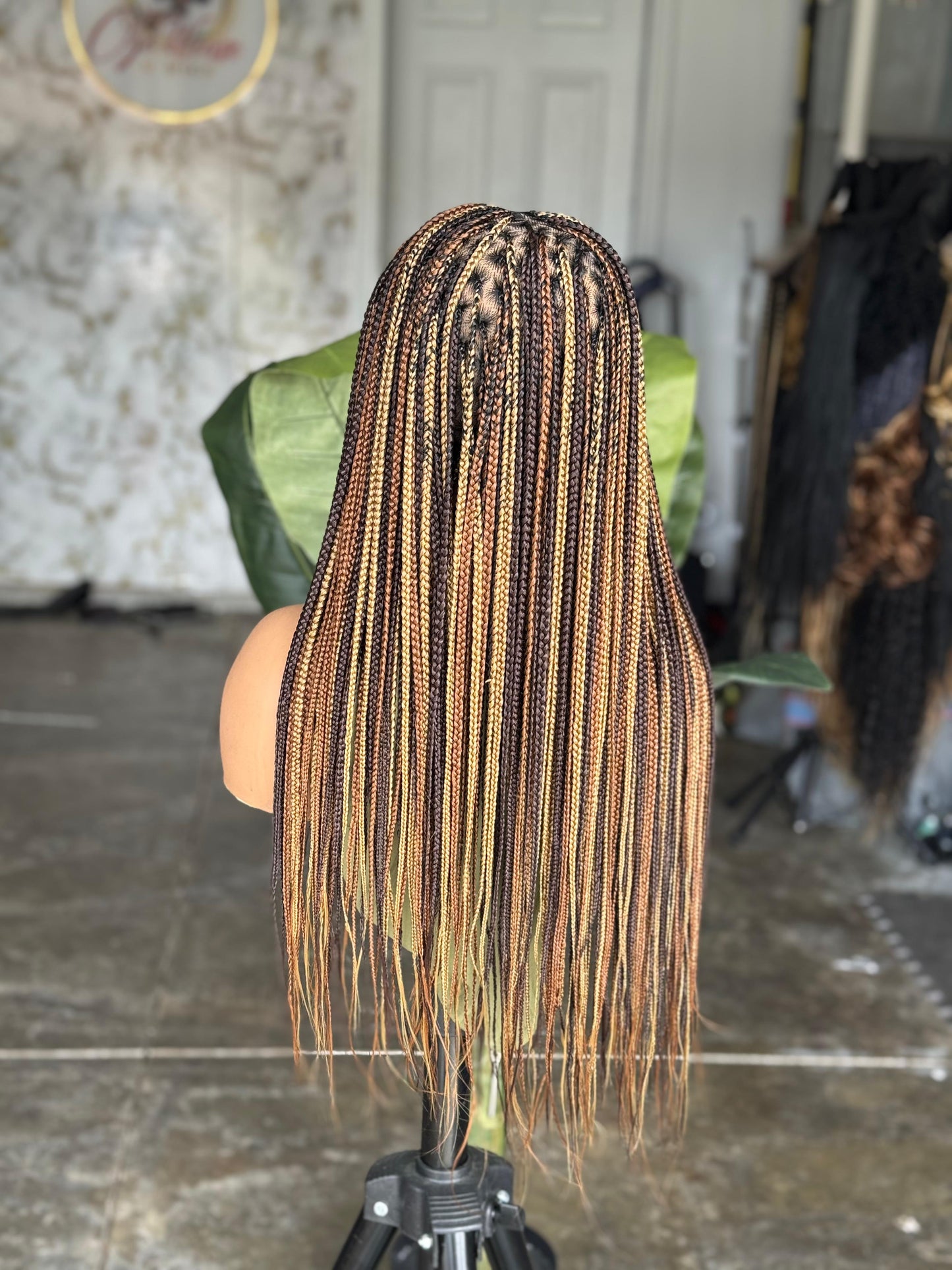 Alexa Unit with Cornrow Knotless Braid Pre Order
