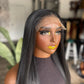 Pearl Black Unit | 30" Hair Blend 5x5 Closure Ready to Ship Glueless Wig