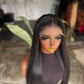 Pearl Black Unit | 30" Hair Blend 5x5 Closure Ready to Ship Glueless Wig