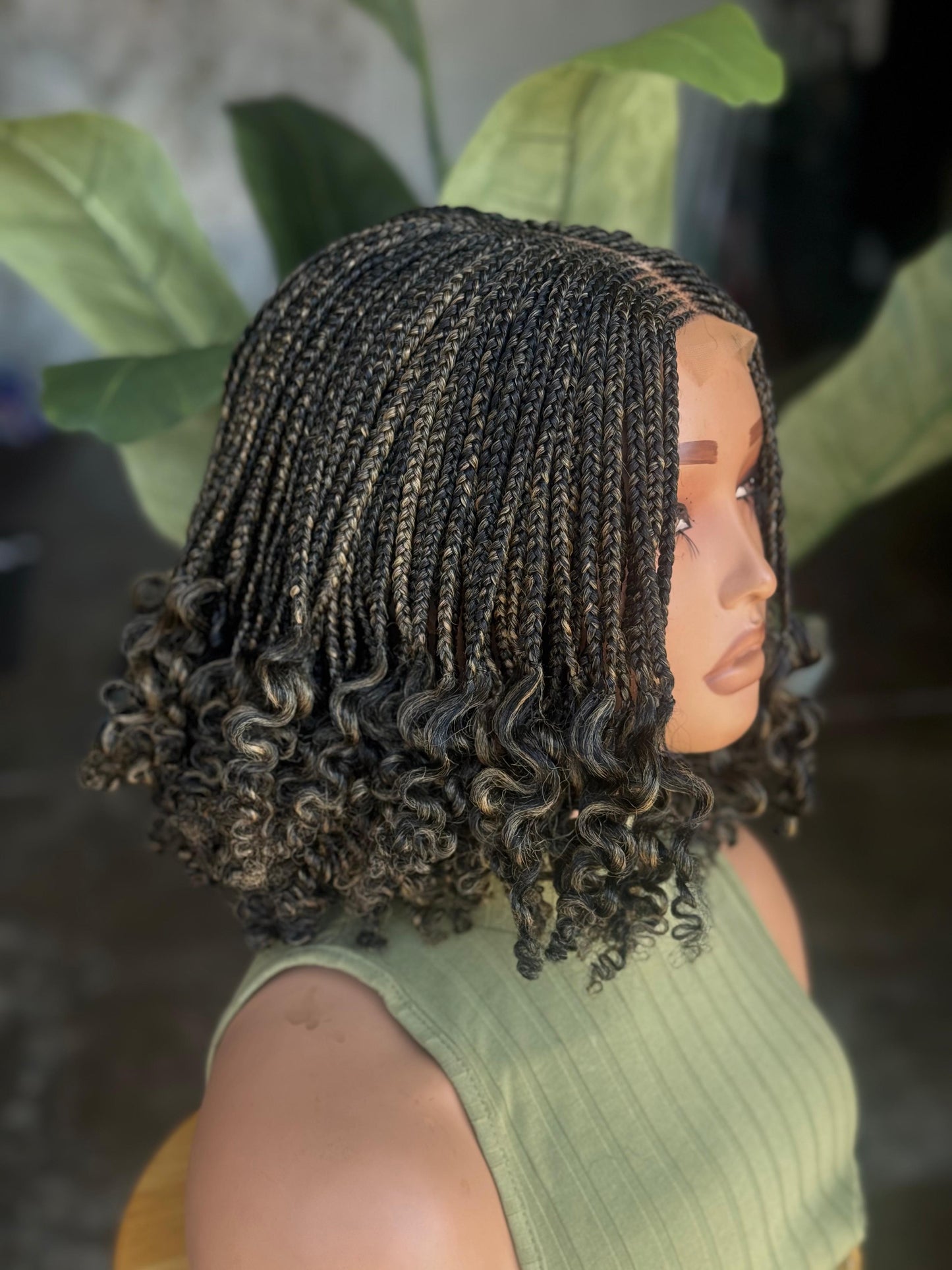 10" Closure Glueless Color 27 Mix with Black Bianca Unit Ready to Ship