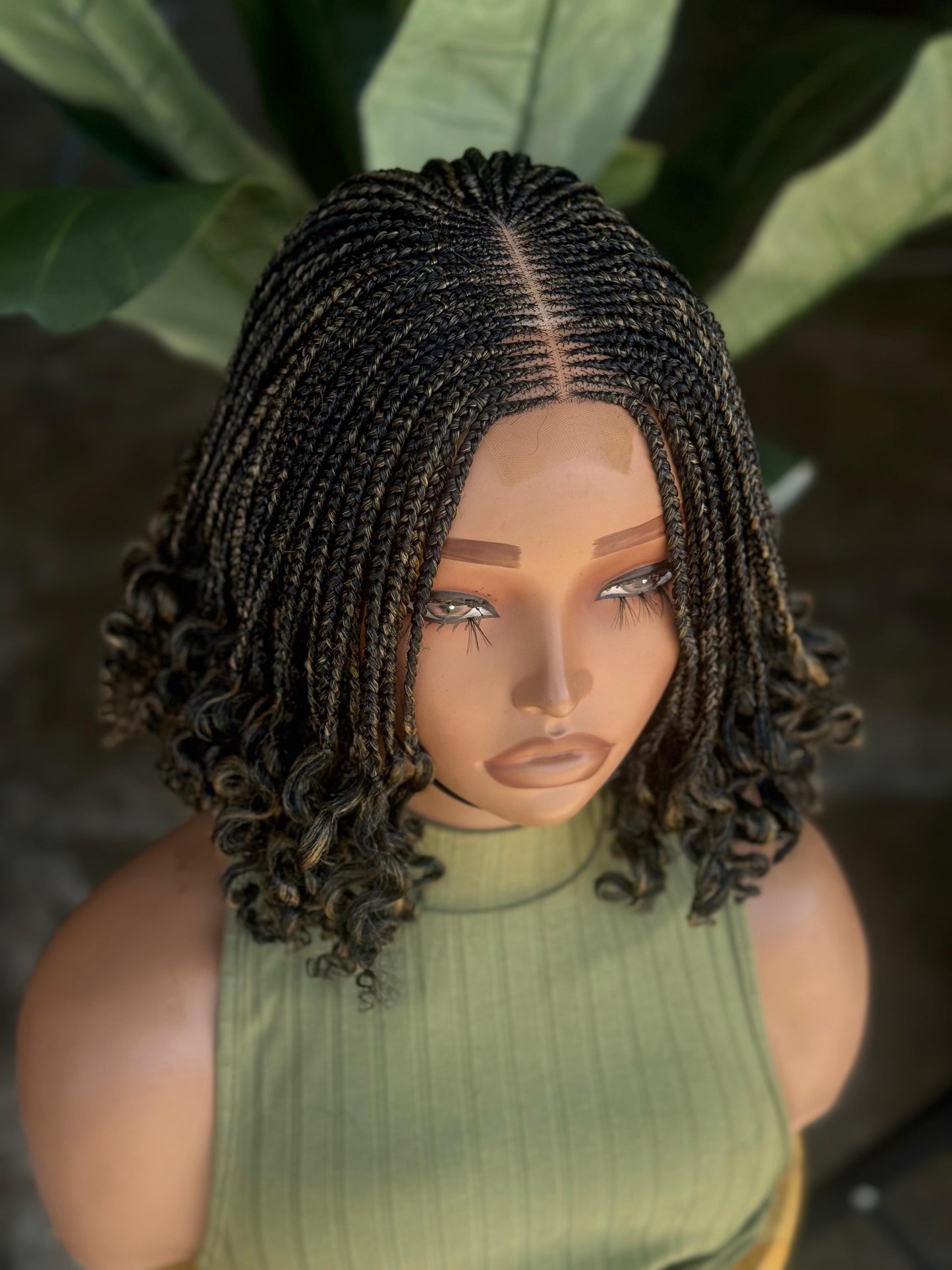 10" Closure Glueless Color 27 Mix with Black Bianca Unit Ready to Ship