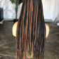 Made to order Closure Glueless Cornrow Wig | 22"/24" Inches