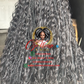 Boho Wig with 5x5 Closure - 18" - 1B : Made to Order