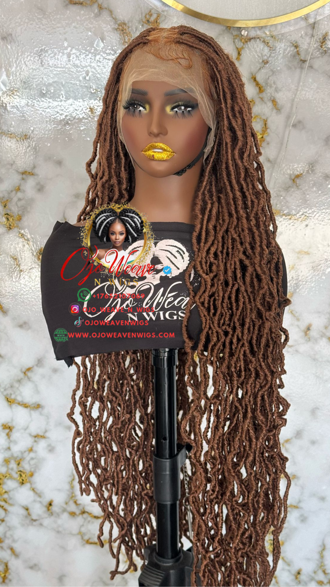Full Lace Fox Locs - 32" - Color 30 - Made to Order