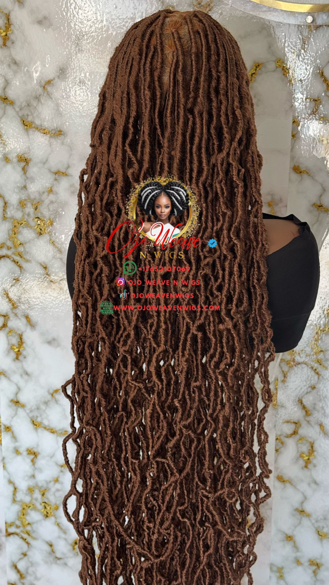 Full Lace Fox Locs - 32" - Color 30 - Made to Order