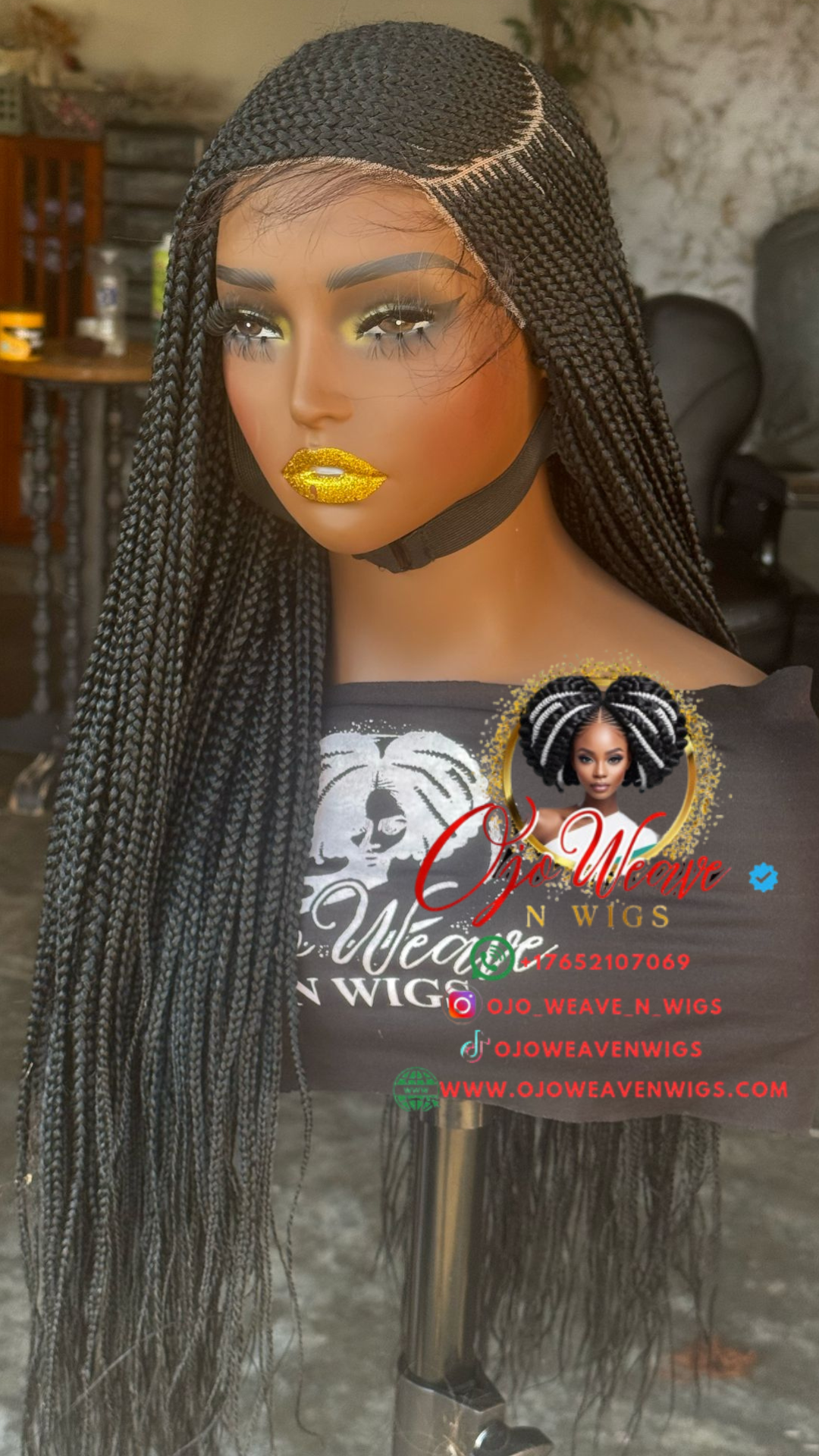 Gold Unit - Black Closure Wig - Ready to Ship