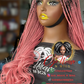 Pink Knotless Closure Wig - Fine Unit - Ready to Ship