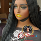 Janet Micro Braid Black: Made to Order