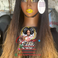 Amena Micro Twist Ombre Wig: Pre Order