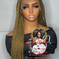 Full Lace Senegalese Twist Wig - Shey Unit: made to order