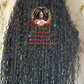 30" Boho Gift Unit: Natural Black 1B, Ready to Ship