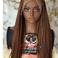 Deborah Unit Color 30 13x6 box braids Made to Order