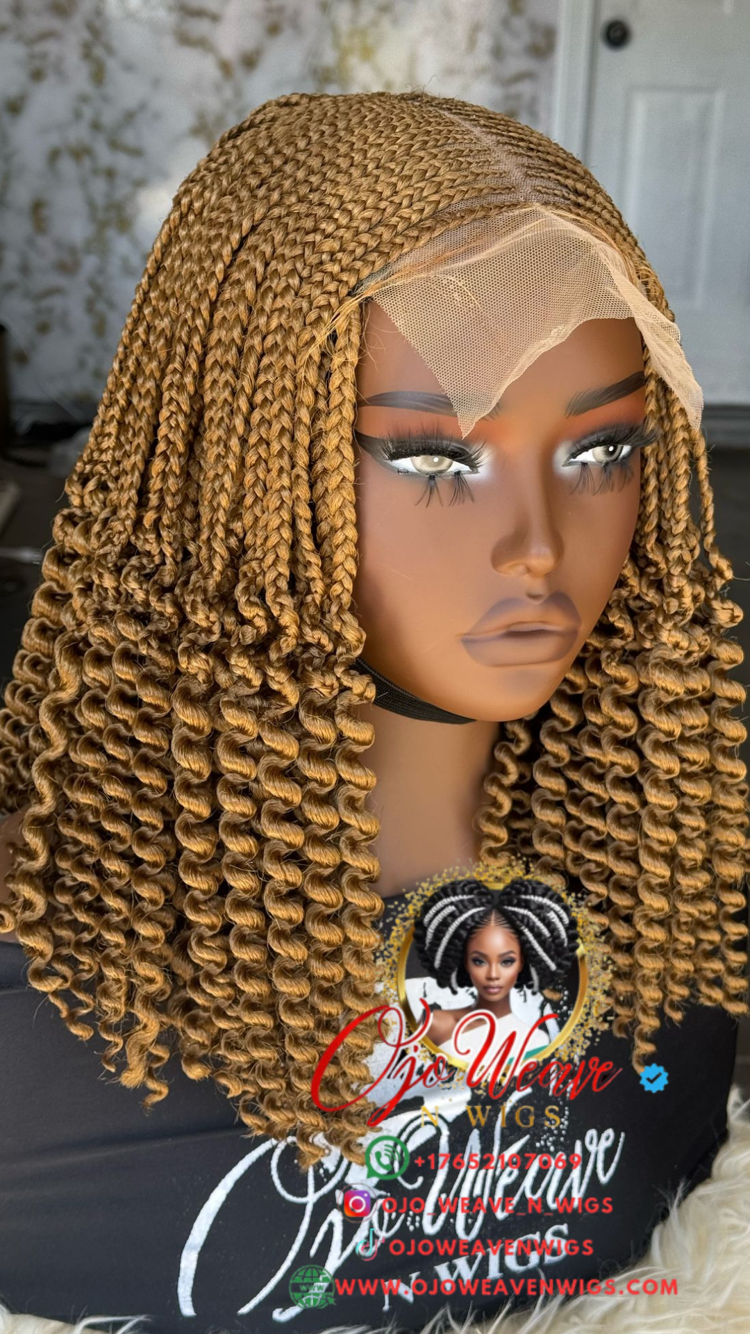 Ana Unit with Cornrow Wig Ready to Ship