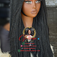 Luna Black 20 Inch Wig - Ready to Ship