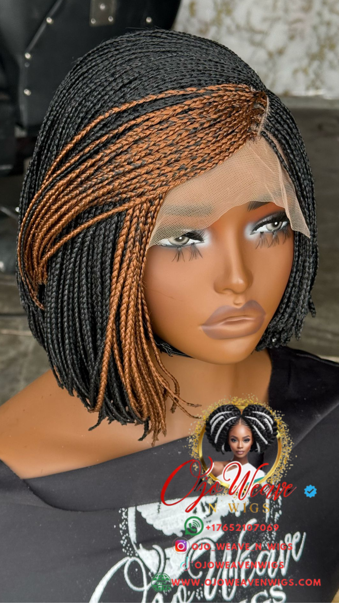 Maxina Made-to-Order 10 Inch Bob Wig - New Style!