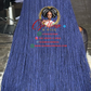 Water Dark Blue Wig - 28 Inch, Ready to Ship
