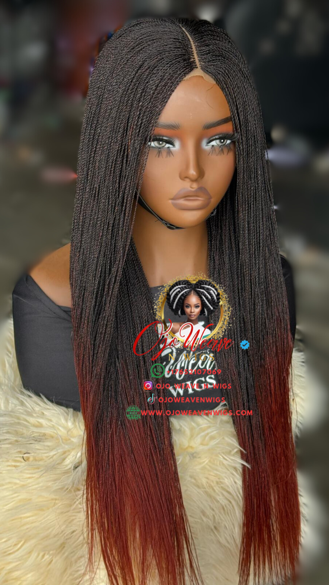 Esther Wig Unit - 2/Ginger Mix Color, made to order