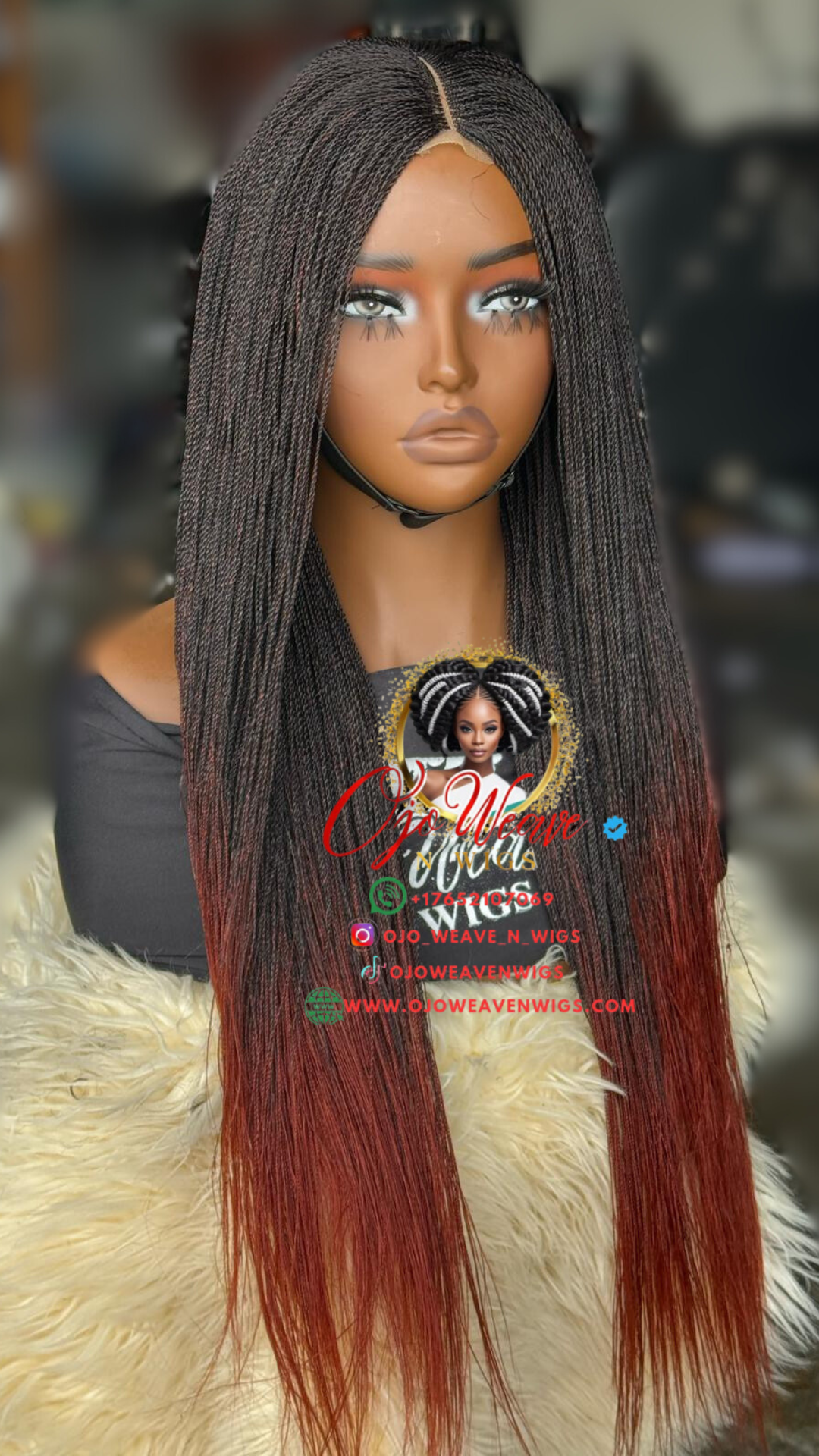 Esther Wig Unit - 2/Ginger Mix Color, made to order
