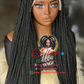 13x6 Knotless Human Hair Wig (Black) - Ready to Ship