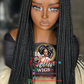 Black 20 Inch Wig - Bianca, Ready to Ship