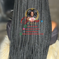 Black 20 Inch Wig - Bianca, Ready to Ship