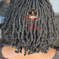 Black Kinky Twist Wig - Ready to Ship