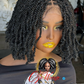 Black Kinky Twist Wig - Ready to Ship