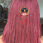 Komiko Burgundy 12-inch Bob Wig - Ready to Ship