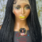 Sara Unit: Ready-to-Ship 13x6 Micro Braid Wig - 20-22 Inch