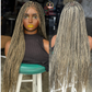 Frontal Ear To Ear Knotless Braids 28/30 Inch Made To Order Wig