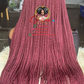 SALE! SALE! Bianca Twisted Burgundy Long Length Top