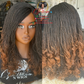 Lady B with Ultra Lightweight Micro Curly Wig: Made to Order