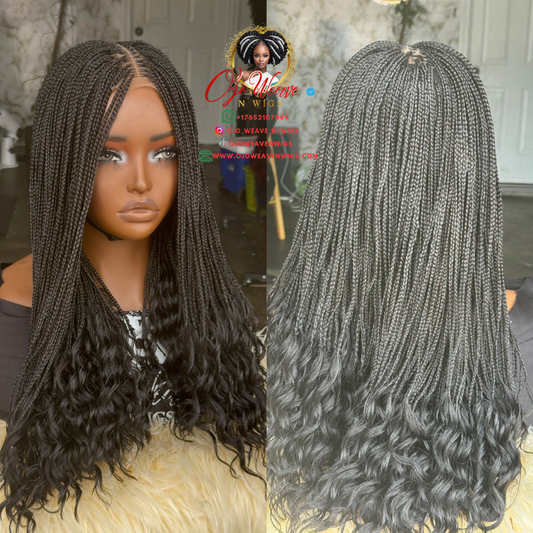 Mime Unit 18-Inch Glueless Closure Wig Made to Order