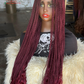Super Tiny Knotless Braids Wig | Full Lace with Curls