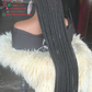 Full Lace Cornrow Wig - 100% Human hair Lace