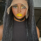 Esther Frontal Micro Salt and Pepper Wig - Ready to Ship 18/20 Inch