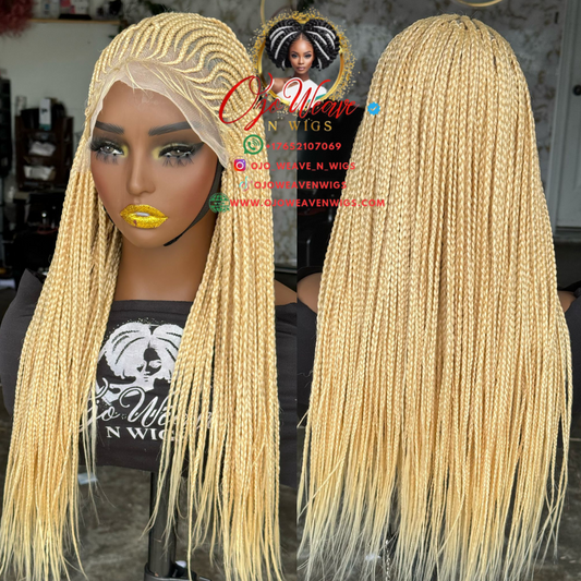 Javis Blond Frontal: 20" Ready to Ship