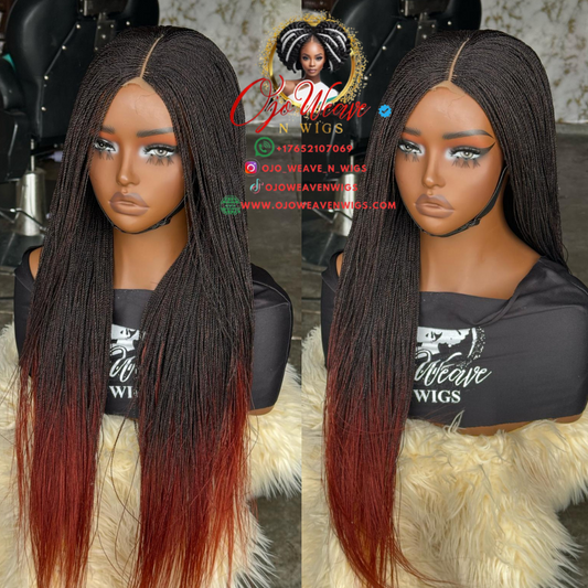 Esther Wig Unit - 2/Ginger Mix Color, made to order