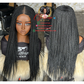 Black 20 Inch Wig - Bianca, Ready to Ship