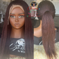 18/20" Color 33 Brown Micro Frontal Wig - 13x6 Ready to Ship