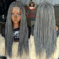 Bianca Salt & Pepper Wig 20/22 Inch: Ready to Ship