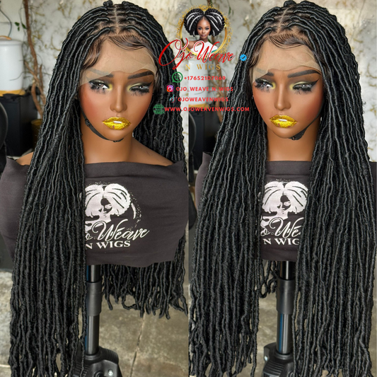 Ready-to-Ship Full Lace Locs - 26/28 Inch
