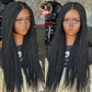 20/22 Inch Senegalese Twist Closure Wig - Ready to Ship