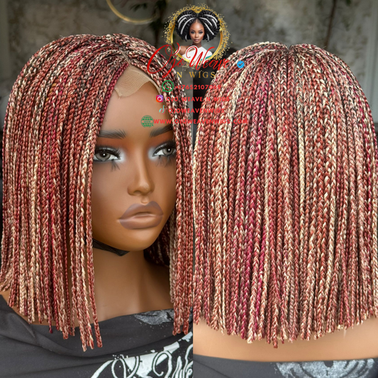 King Unit: 10-inch Bob Wig Ready-to-Ship