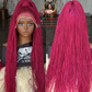 28" Micro Braid 13x6 Lace Frontal - Ready to Ship