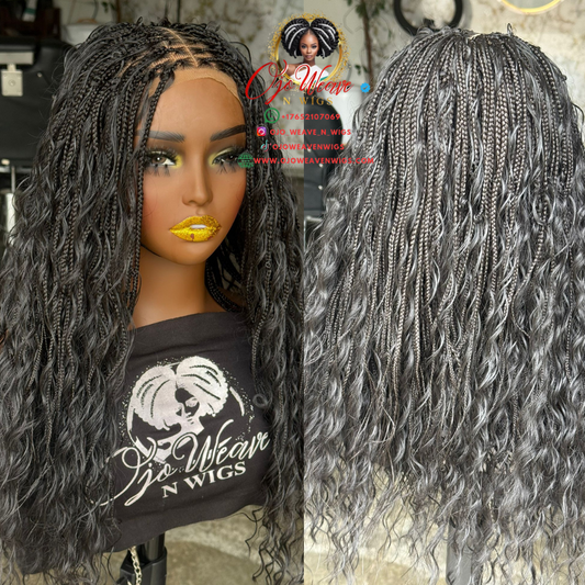18" Color 2 Boho Braids: made to order