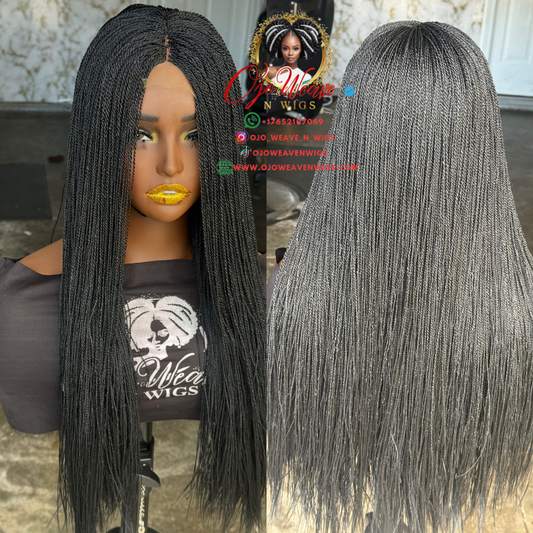 20" Esther Color 1B Wig: Pre Order